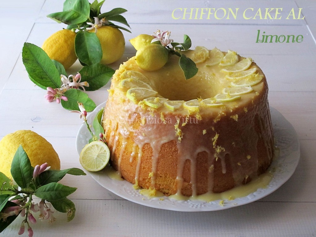 CHIFFN CAKE AL LIMONE