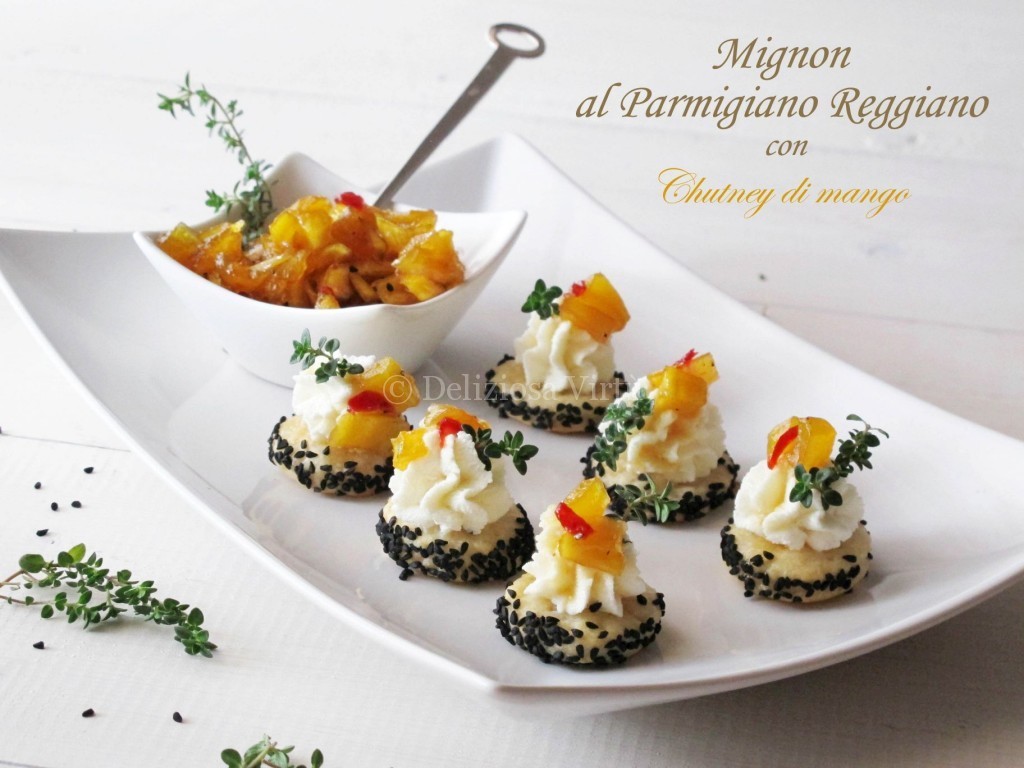 Mignon al parmigiano con chutney di mango 8