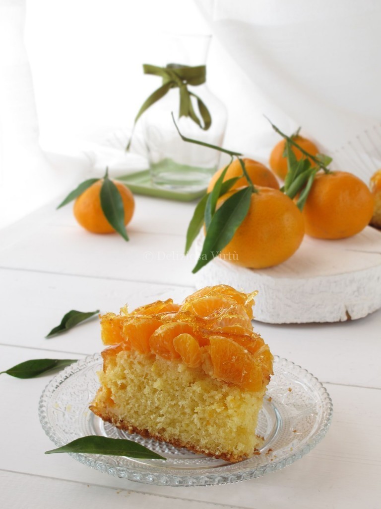 Torta morbida ai mandarini 4